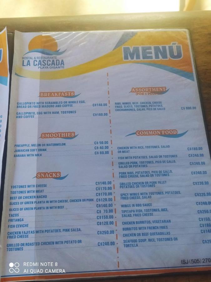 La Cascada Hostel & Restaurant ريفاس المظهر الخارجي الصورة
