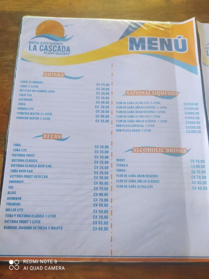 La Cascada Hostel & Restaurant ريفاس المظهر الخارجي الصورة